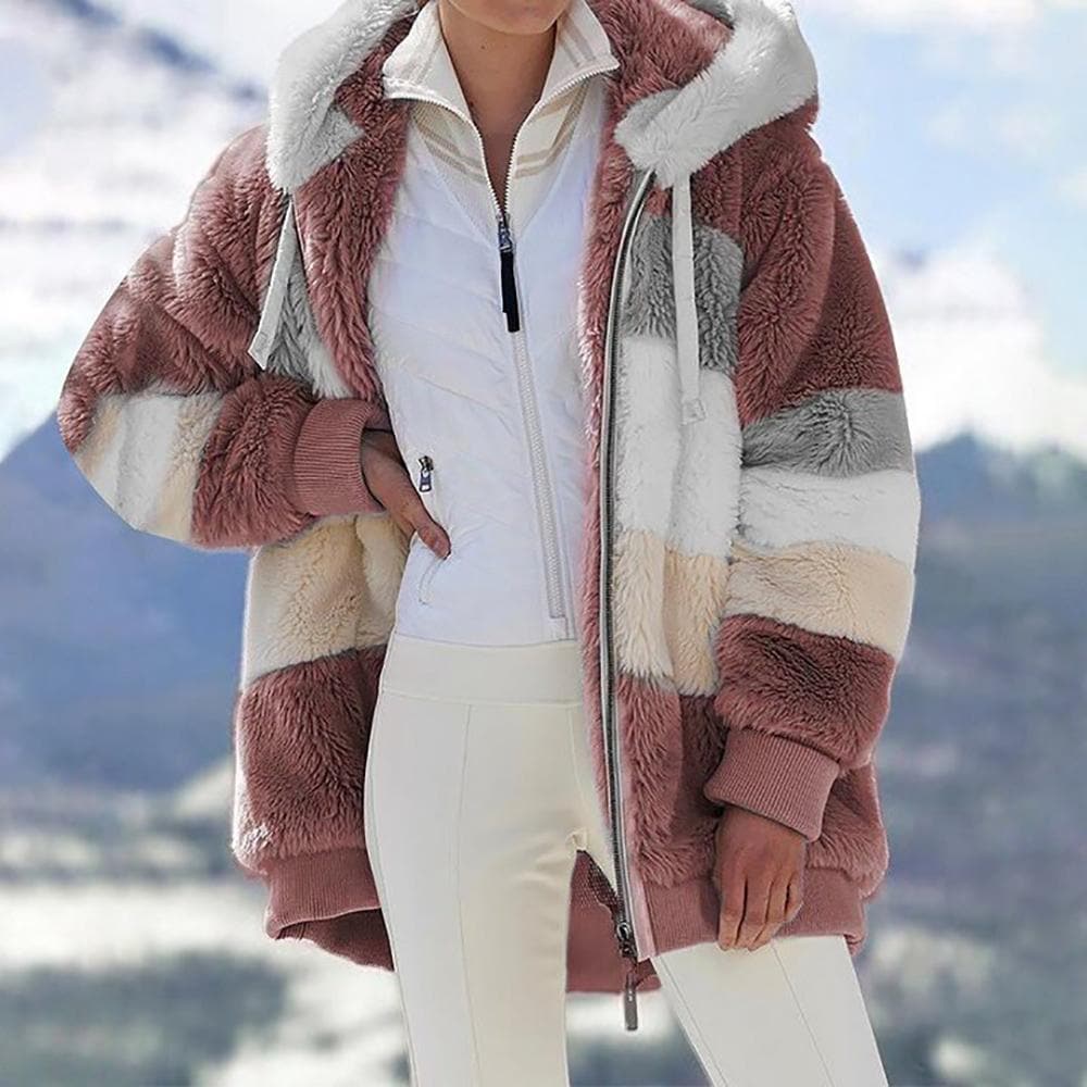 Lauren – The Plush Sherpa Coat That Wraps You in Winter Warmth