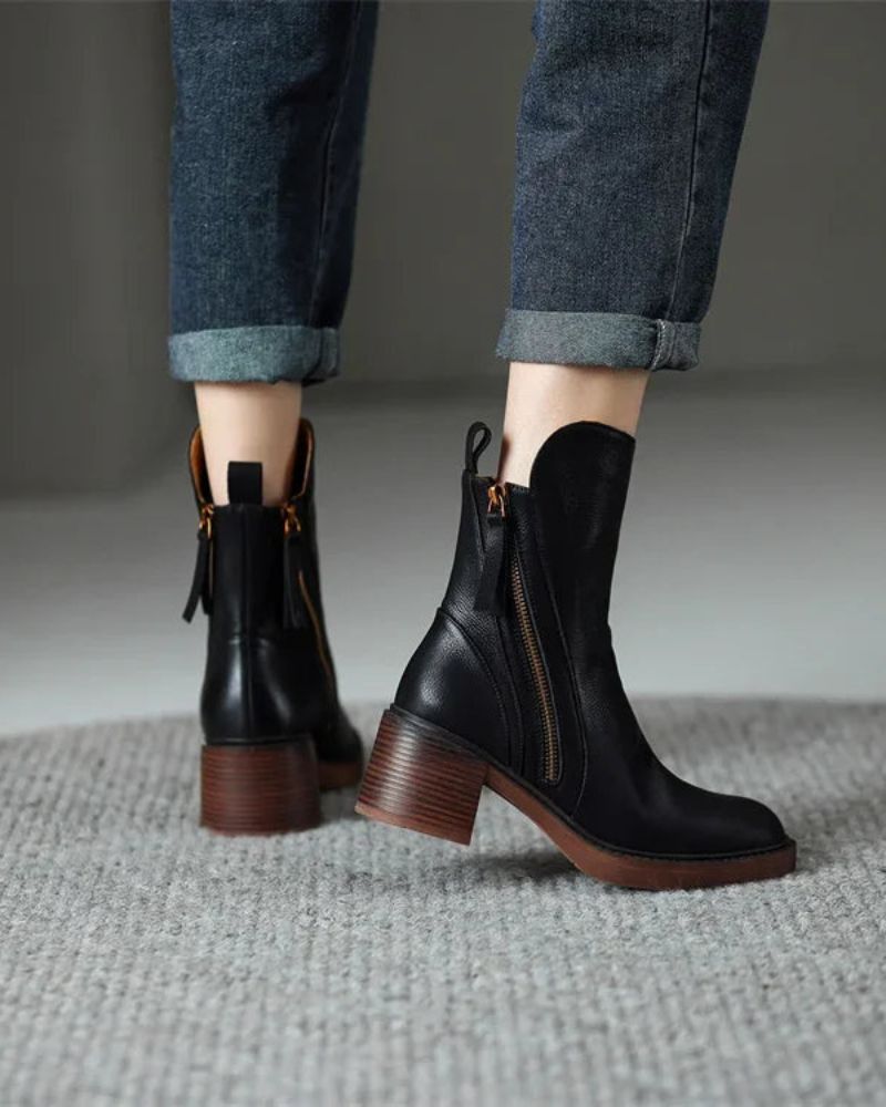 Talia – Sleek Confidence in Every Step Ankle Boots