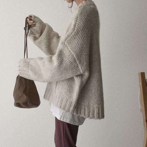 Esme – Luxe Oversized Jumper with Pocket