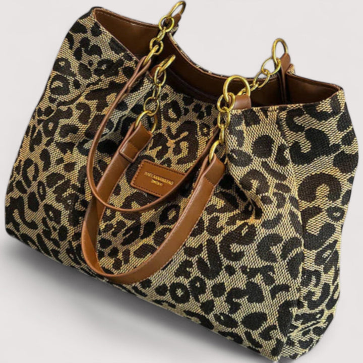 Katie – Leopard Print Everyday Tote