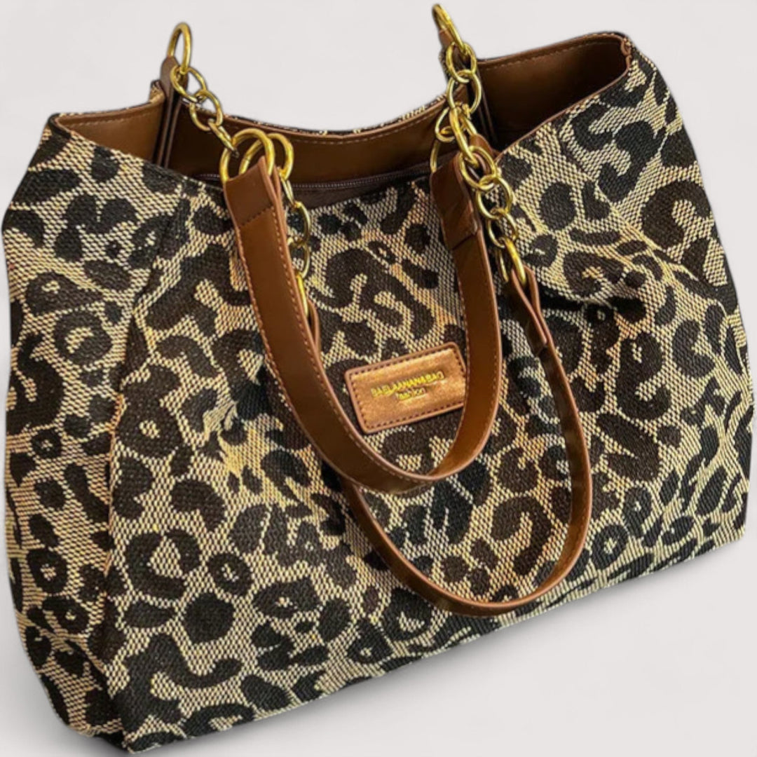 Katie – Leopard Print Everyday Tote
