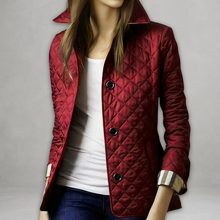 Roxane – Quilted Fall Jacket of Effortless Confidence