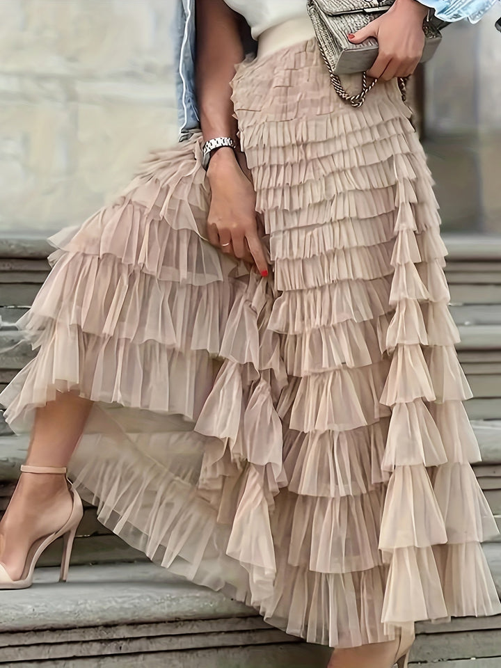 Shanty - Plus Size Coloured Skirt