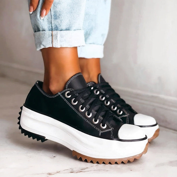 Laura – Elevated Comfort Orthopaedic Platform Sneakers