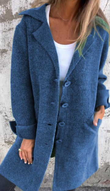 Candace – Effortless Elegance Long Blazer Coat