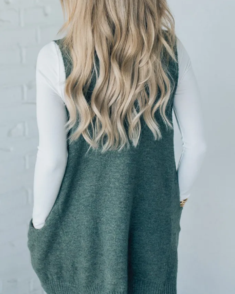 Maya – Cozy Knit Vest for Fashionable Everyday Warmth