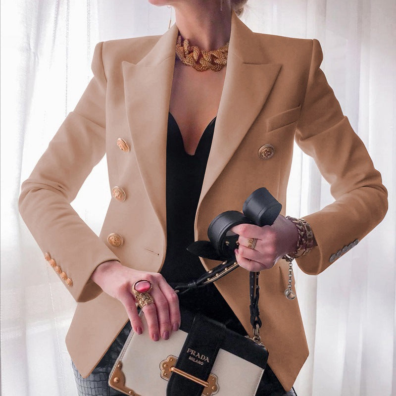 Sarvella - Double-Breasted Blazer