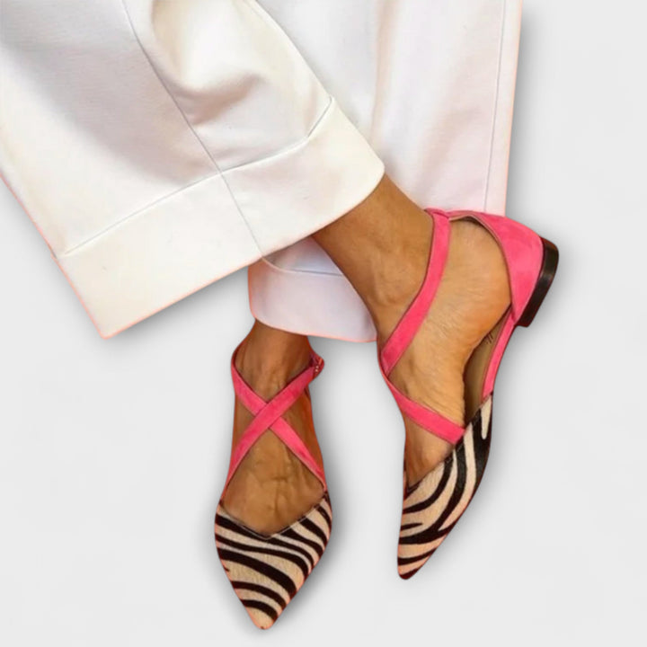 Fenna - Stylish Ballerina with Zebra Pattern
