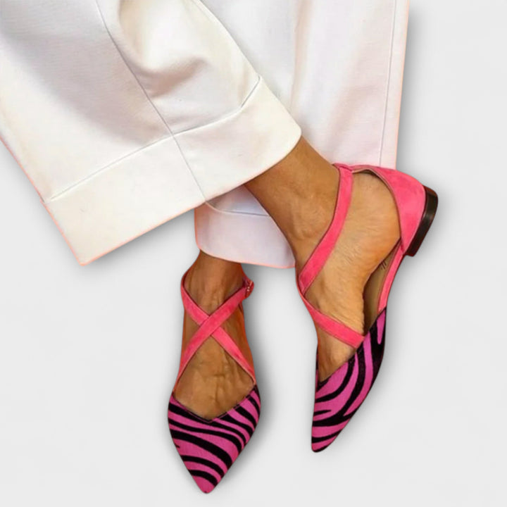 Fenna - Stylish Ballerina with Zebra Pattern