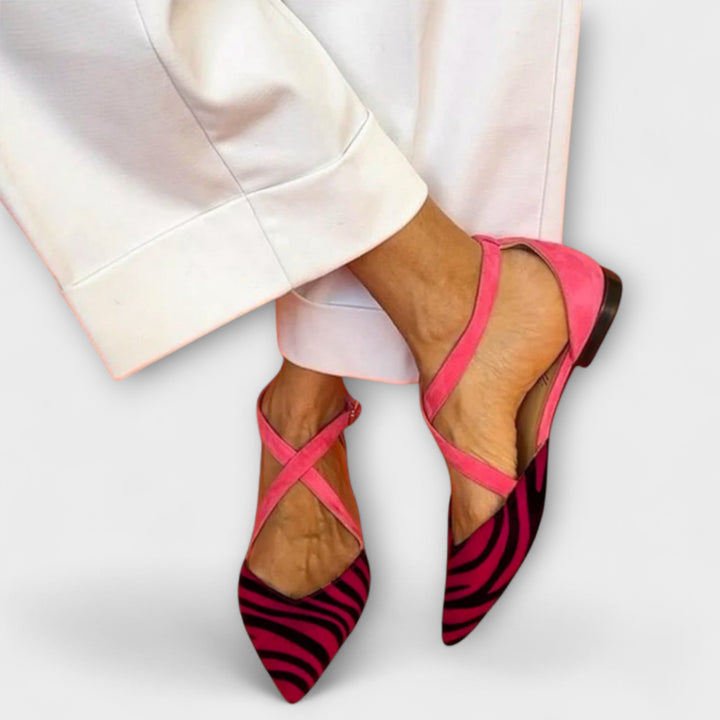Fenna - Stylish Ballerina with Zebra Pattern