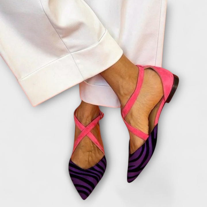 Fenna - Stylish Ballerina with Zebra Pattern