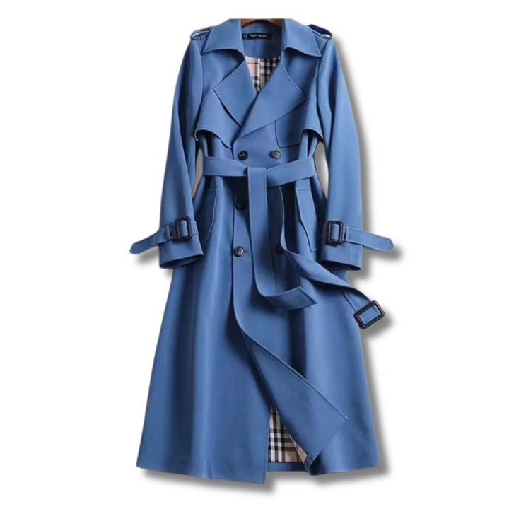 Nina – Timeless Double-Breasted Trench Coat