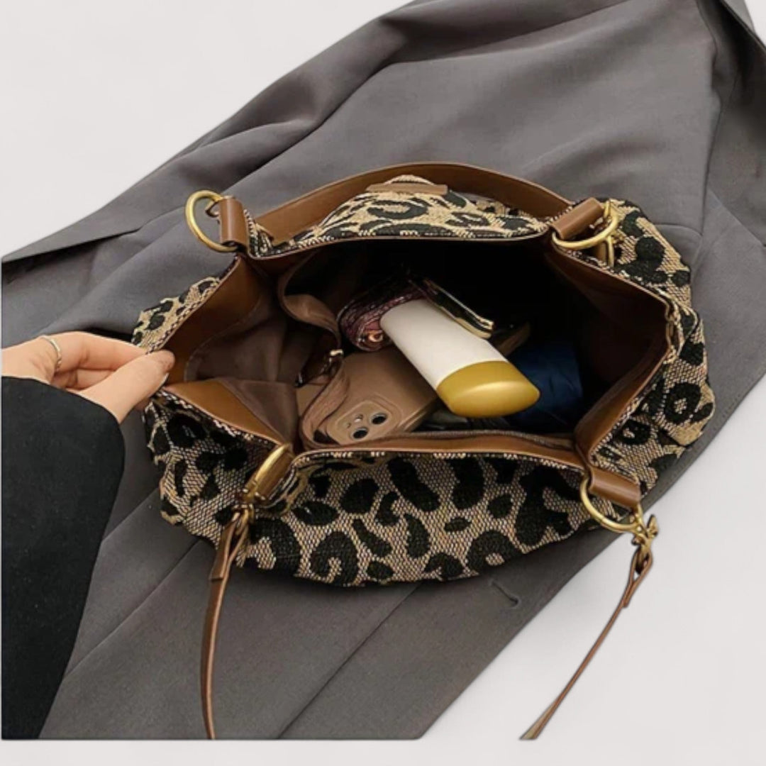Katie – Leopard Print Everyday Tote