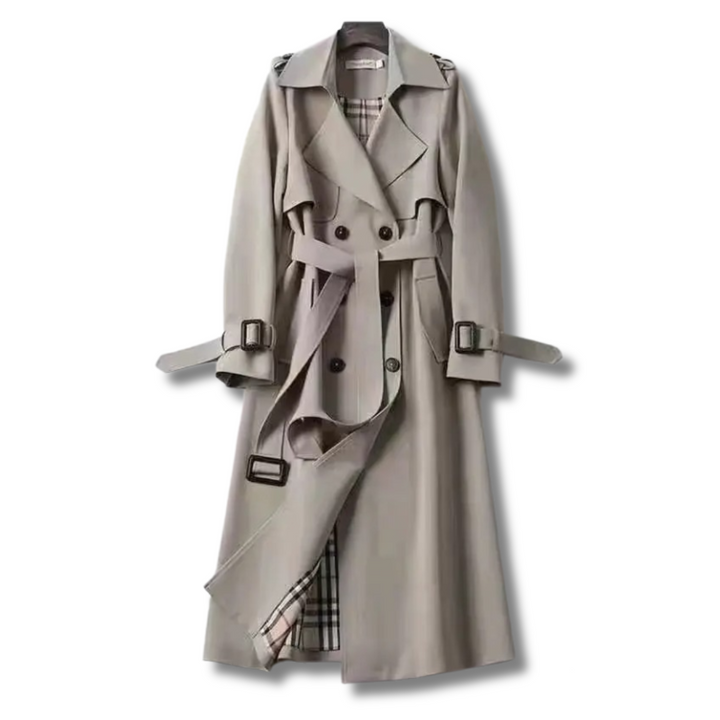 Nina – Timeless Double-Breasted Trench Coat