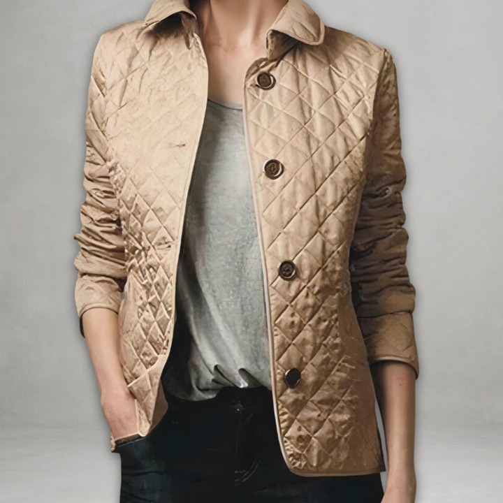 Roxane – Quilted Fall Jacket of Effortless Confidence
