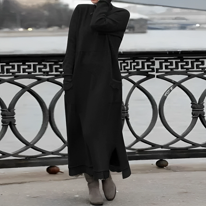 Madeline – Cozy Elegance in a Winter Dress