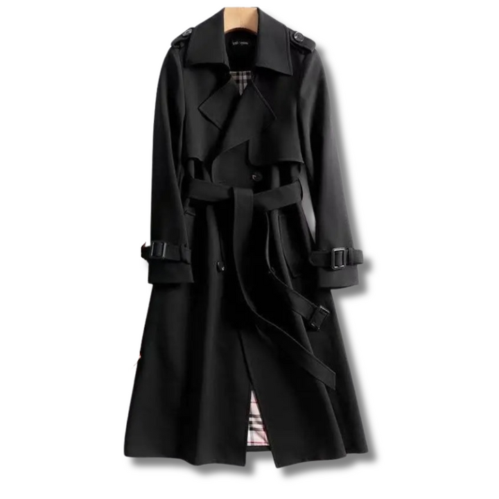 Nina – Timeless Double-Breasted Trench Coat