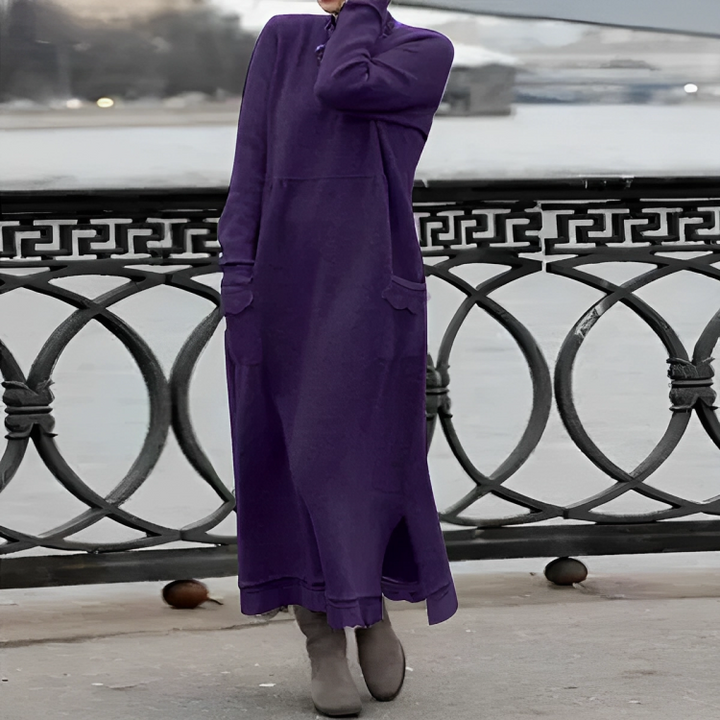 Madeline – Cozy Elegance in a Winter Dress