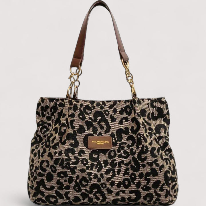 Katie – Leopard Print Everyday Tote
