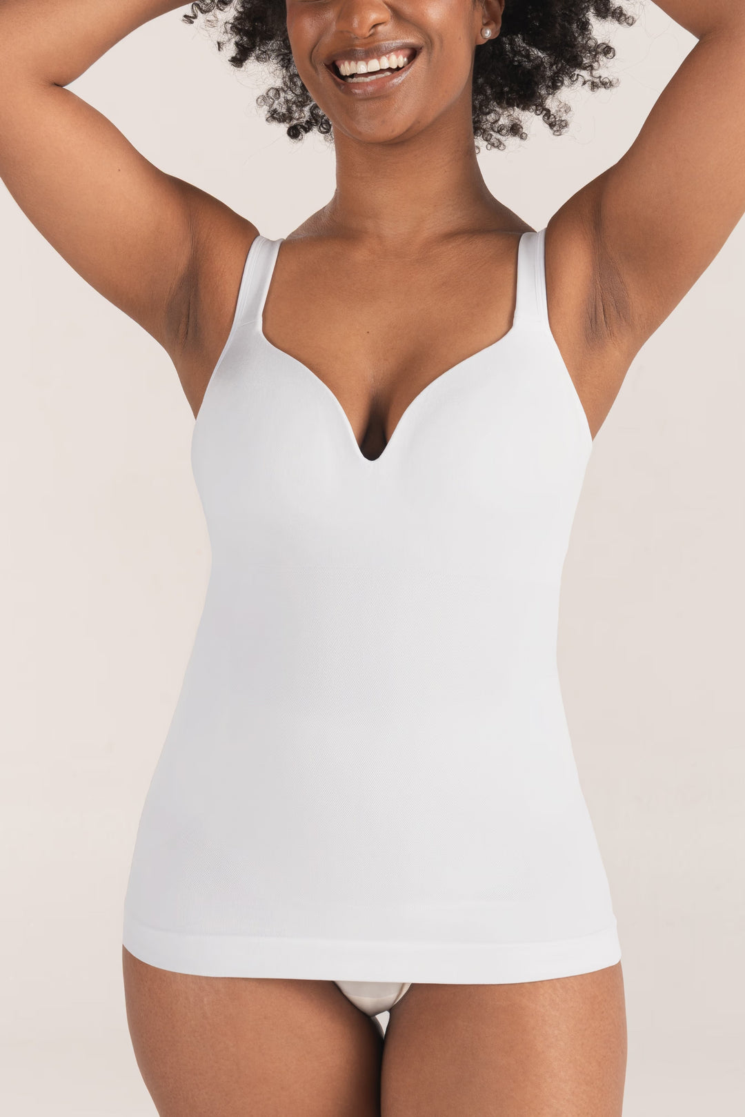 Daisy – Effortless Confidence Shaping Shirt with Built-In Bra