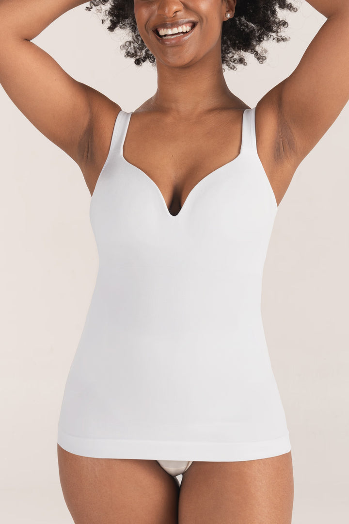 Daisy – Effortless Confidence Shaping Shirt with Built-In Bra
