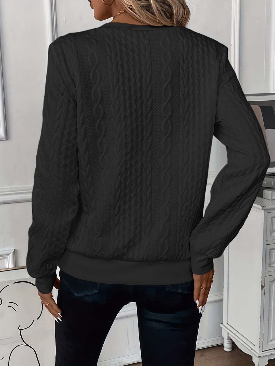 Harper – Zip-Knit Everyday Jumper