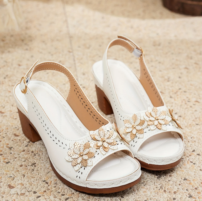 Diana - Stylish Thick Heeled Sandals