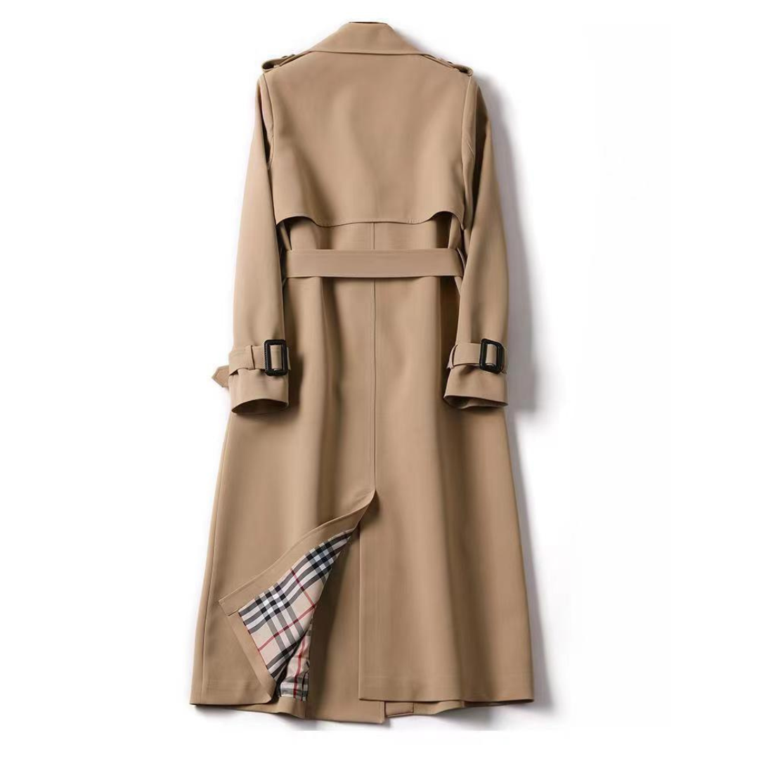 Nina – Timeless Double-Breasted Trench Coat