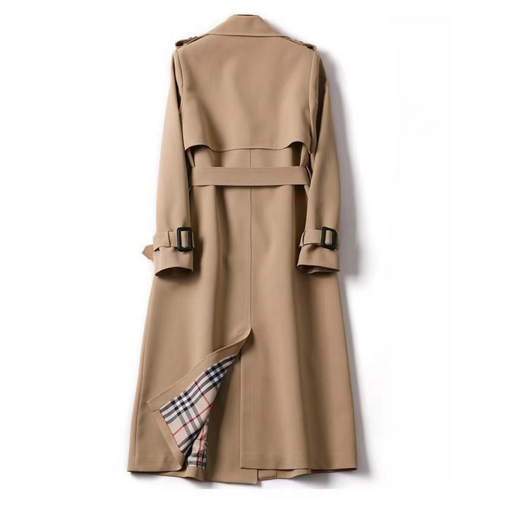 Nina – Timeless Double-Breasted Trench Coat