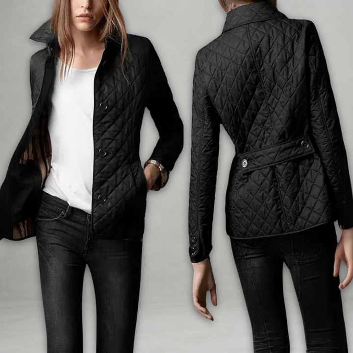 Roxane – Quilted Fall Jacket of Effortless Confidence