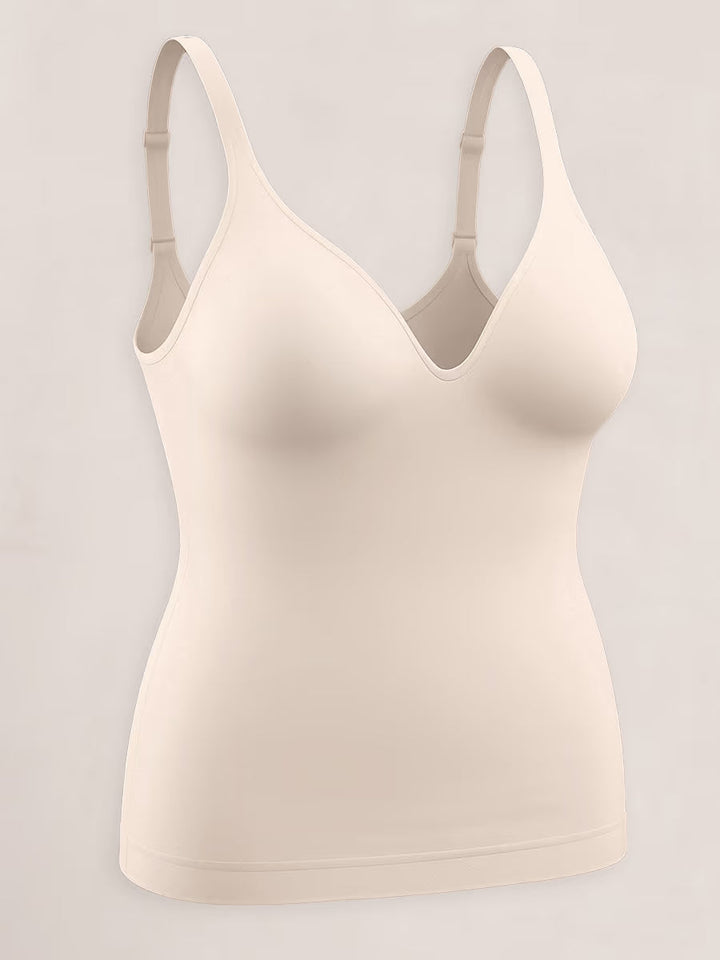 Daisy – Effortless Confidence Shaping Shirt with Built-In Bra