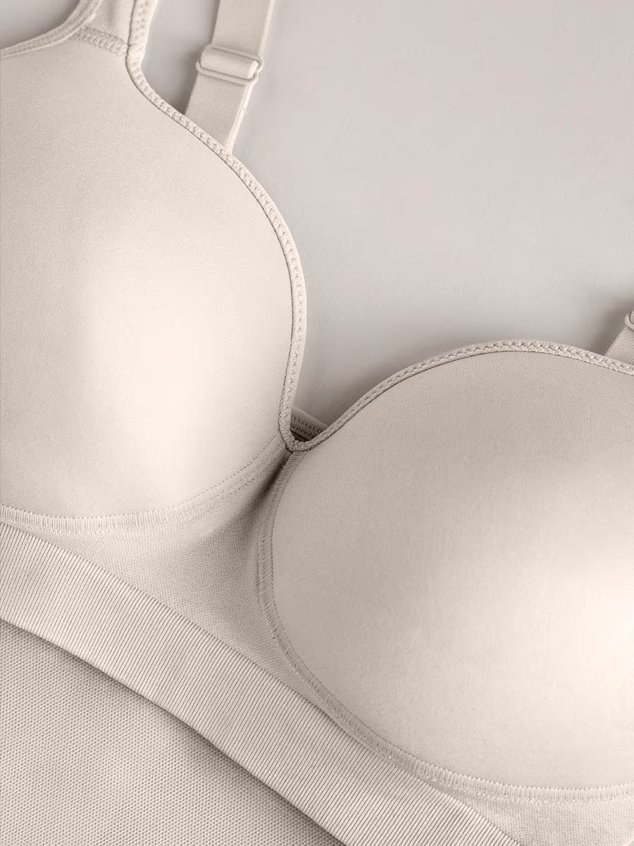 Daisy – Effortless Confidence Shaping Shirt with Built-In Bra
