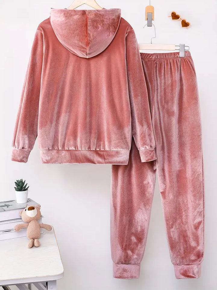 Élise – Plush Velvet Lounge Set for Effortless Everyday Elegance