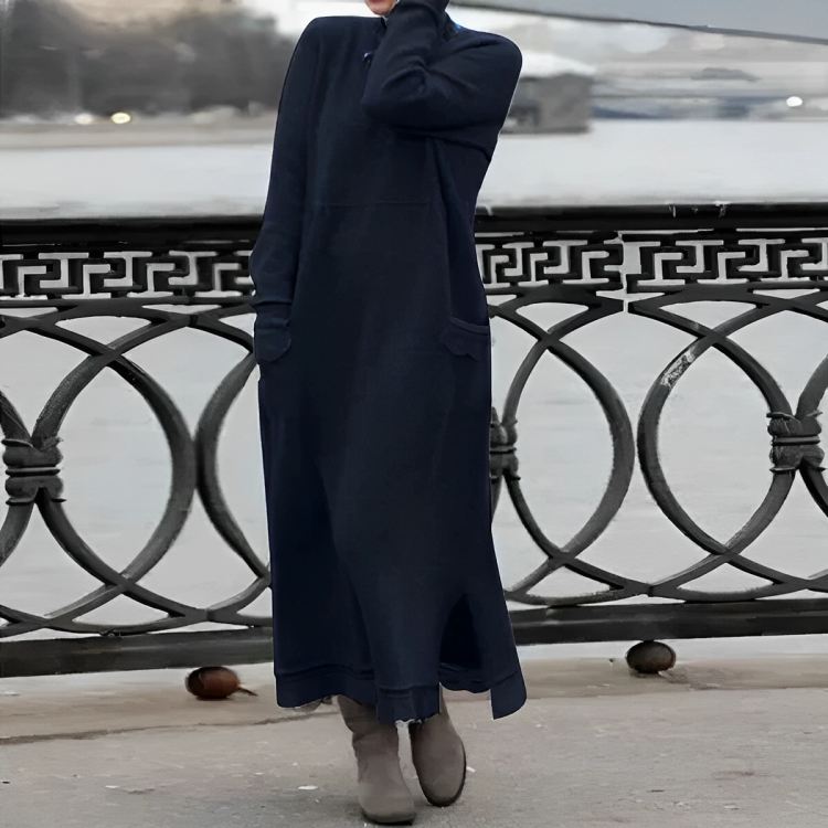 Madeline – Cozy Elegance in a Winter Dress
