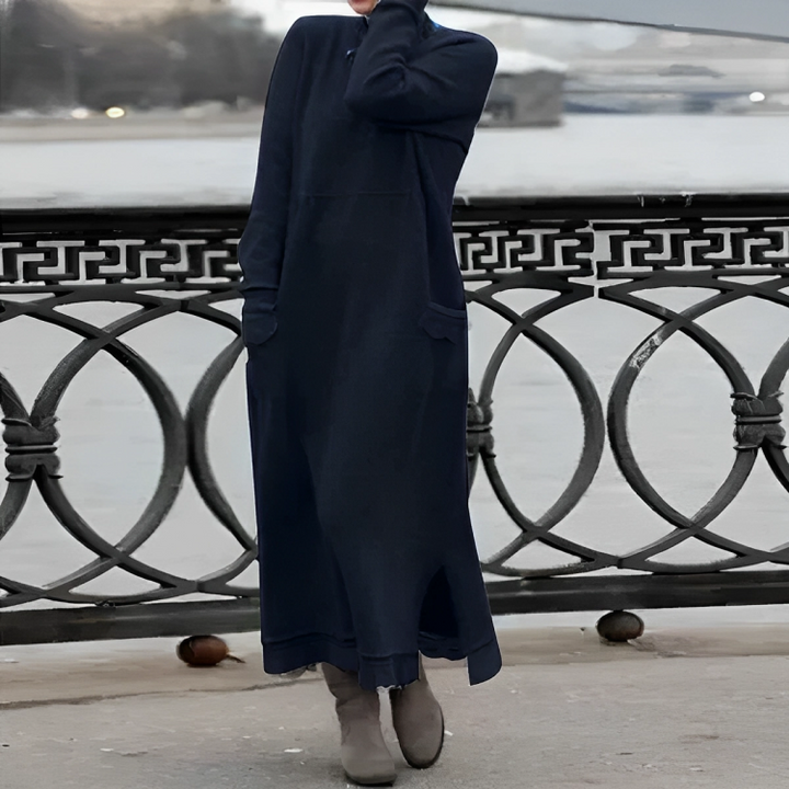Madeline – Cozy Elegance in a Winter Dress