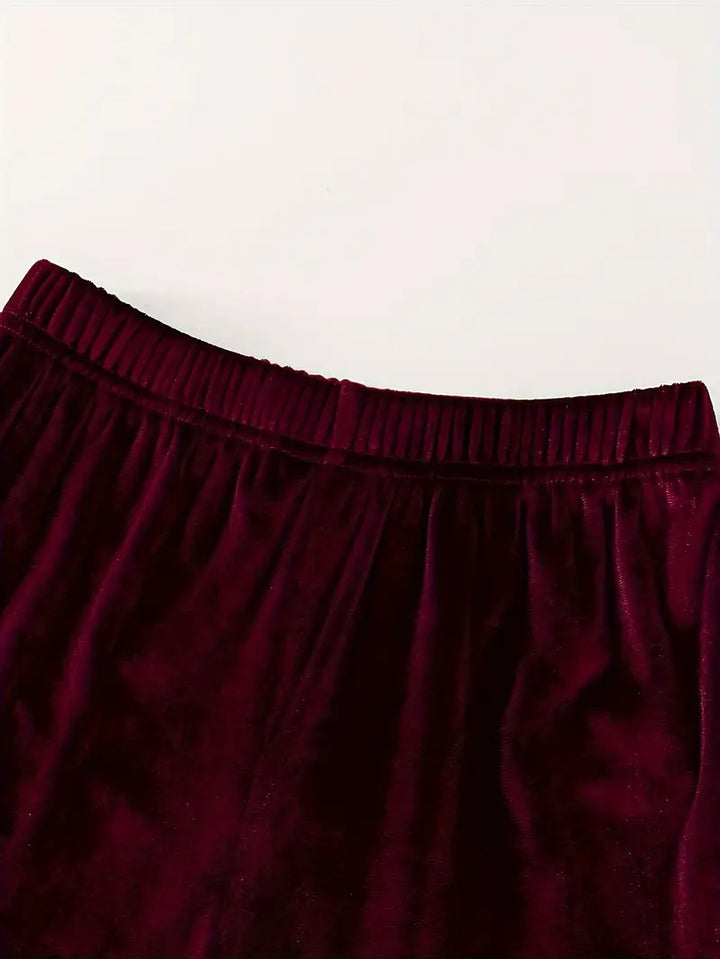 Élise – Plush Velvet Lounge Set for Effortless Everyday Elegance