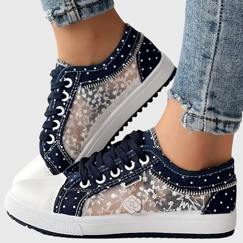 Viviane – Orthopedic Comfort Lace-Up Sneakers