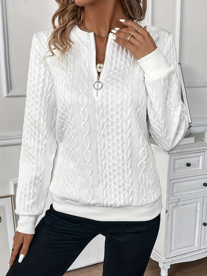 Harper – Zip-Knit Everyday Jumper