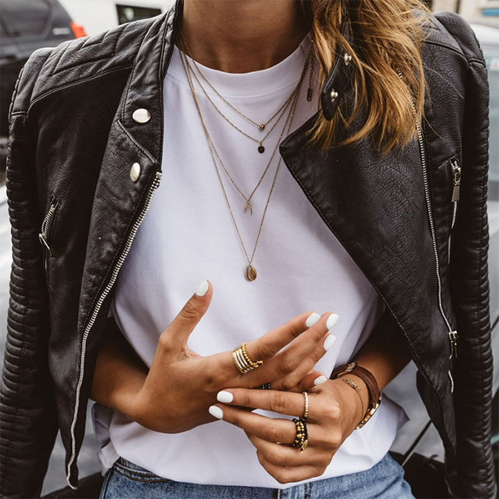 Juliette – Timeless Leather Biker Jacket