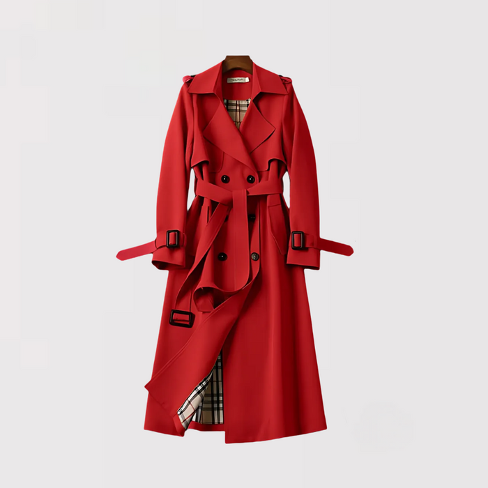 Nina – Timeless Double-Breasted Trench Coat