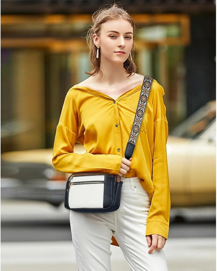 Éloise – Elegant Leather Shoulder Bag with Smart Compartments