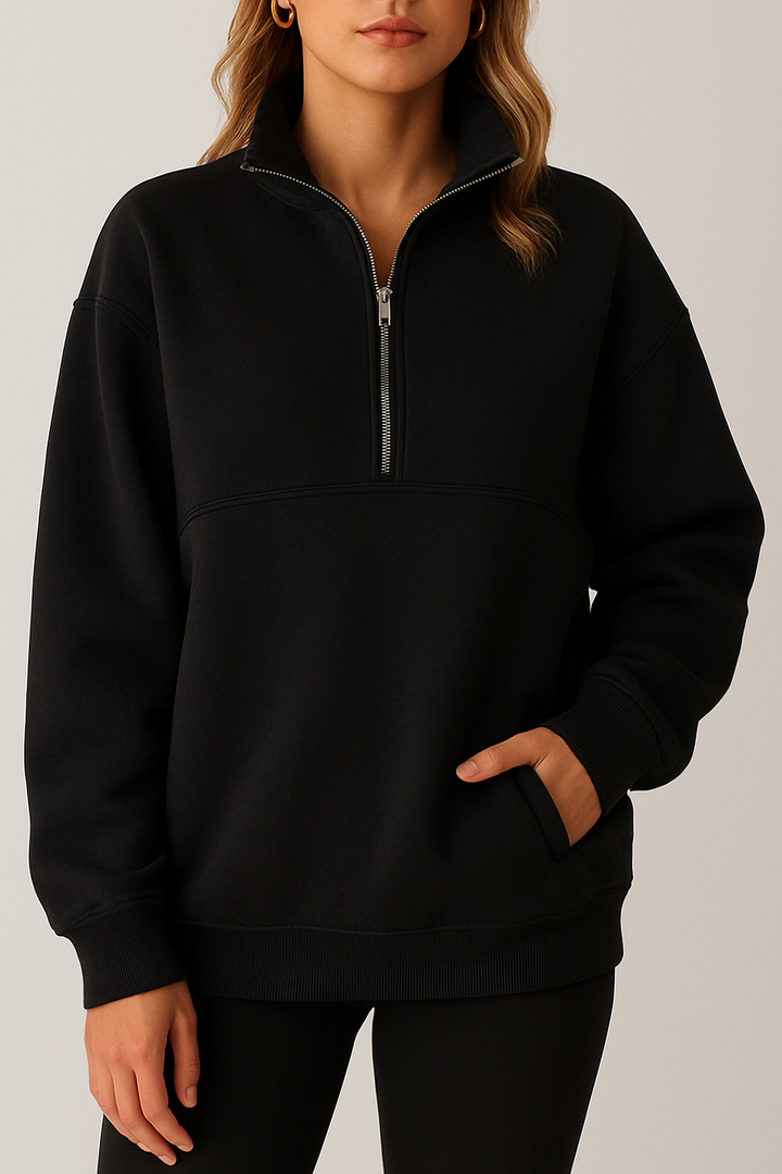 Chloe - Quarter-Zip Pullover