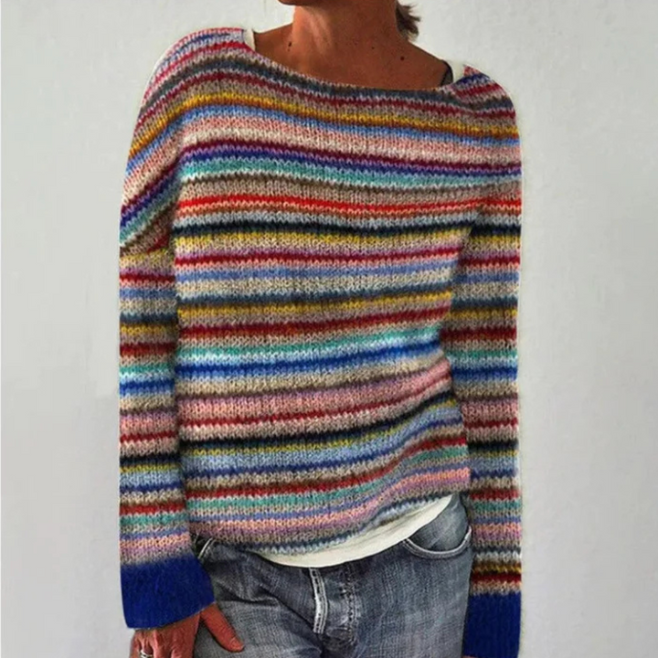 Rylie – Cozy Vintage-Inspired Knit Sweater