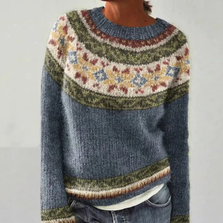 Rylie – Cozy Vintage-Inspired Knit Sweater