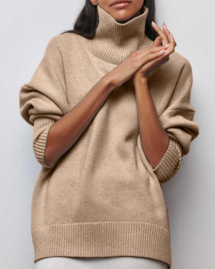 Vienna – Luxe Knit Turtleneck Sweater