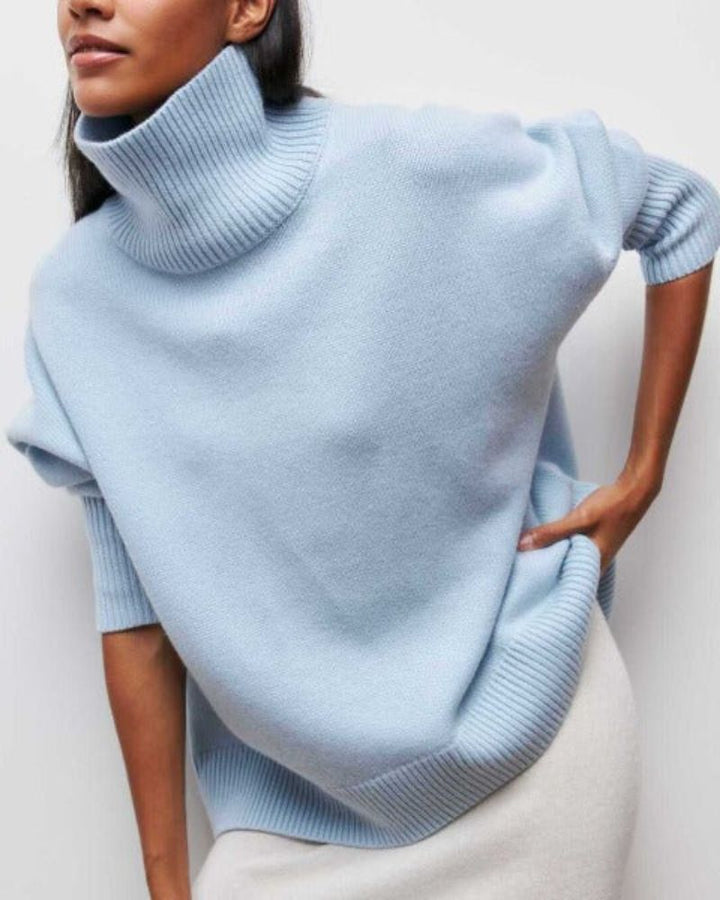 Vienna – Luxe Knit Turtleneck Sweater