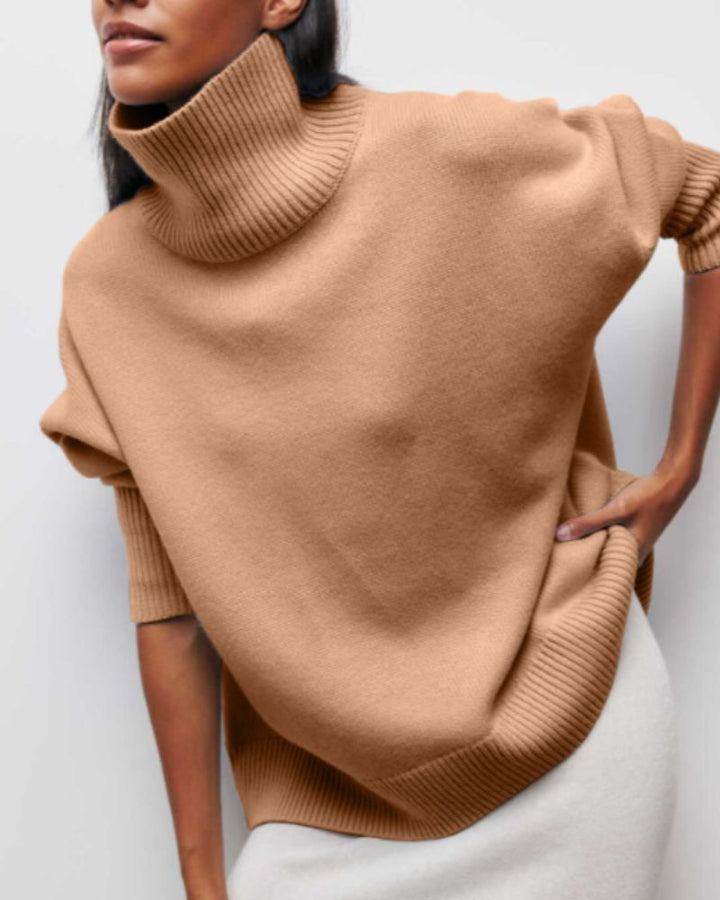 Vienna – Luxe Knit Turtleneck Sweater
