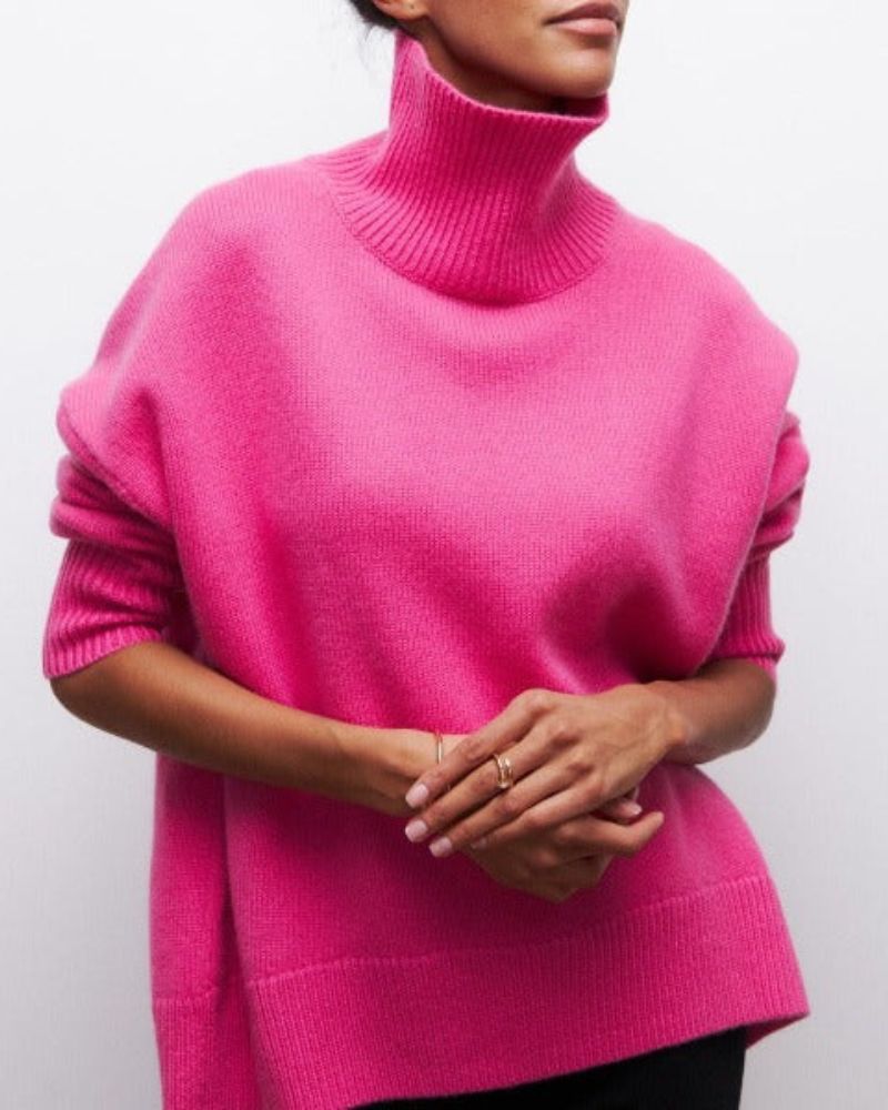 Vienna – Luxe Knit Turtleneck Sweater