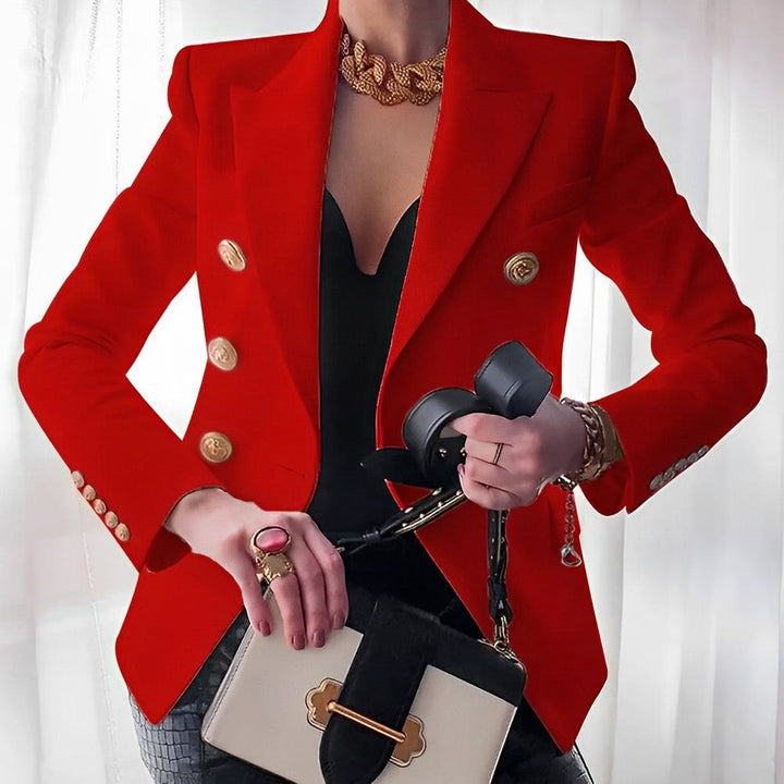Sarvella - Double-Breasted Blazer