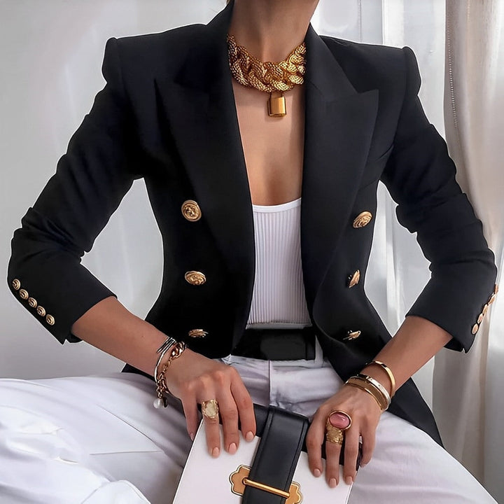Sarvella - Double-Breasted Blazer